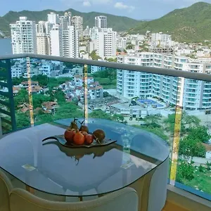 Apartamento Exclusivo Apto En Club Con Playa Santa Marta (Magdalena)